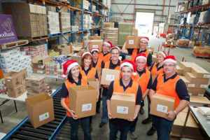 CHEP's Santas help out with hampers